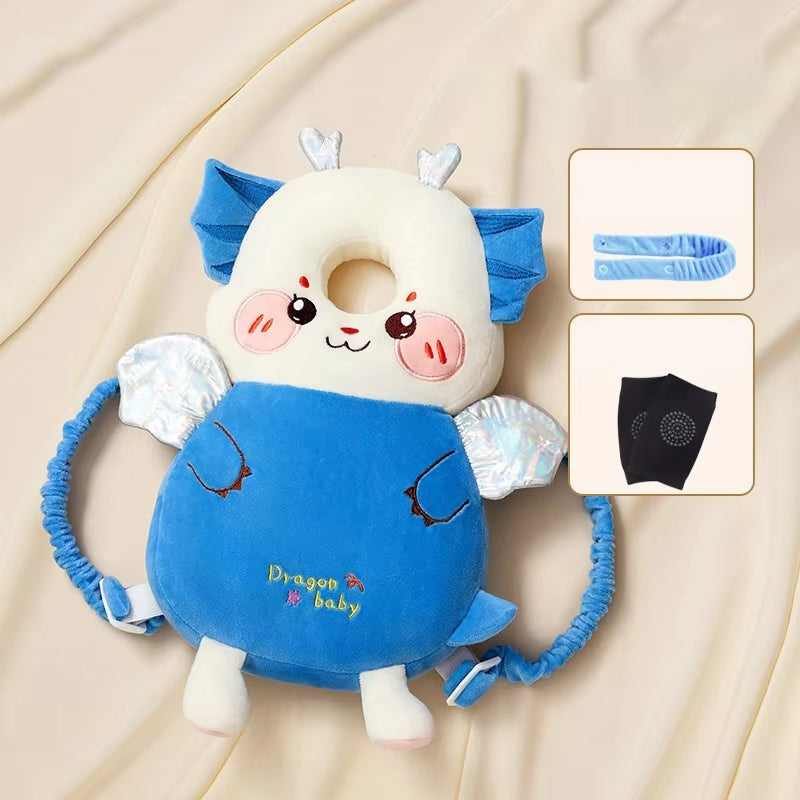 Baby Head Protector Safety Pad Cushion Back Prevent Injured Elf Lion1-3T Toddler Security Pillows Protective Headgear