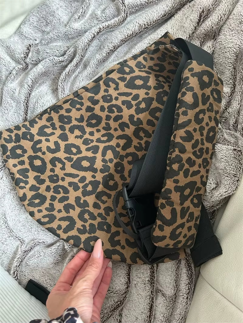 Baby Going Out Safety Carrier Simple Leopard Pattern Portable Front Hug Type Back Baby Out of the Baby Artifact Waist Stool